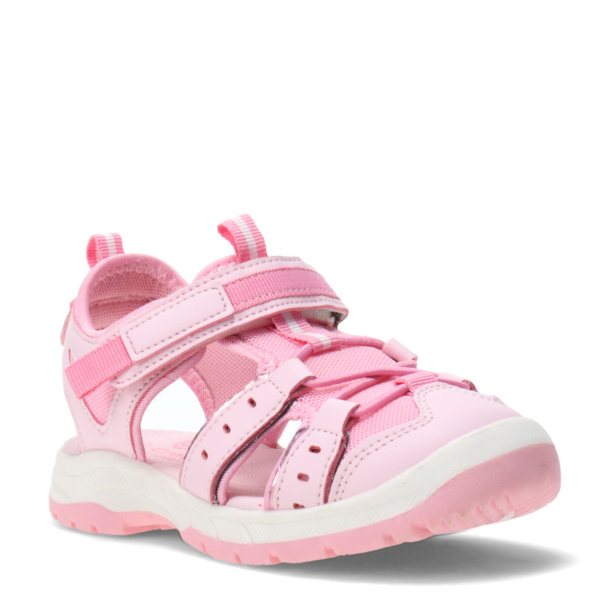 Sandalias Infantiles Croco Kids DEPI deportiva con puntera cerrada - Rosado 