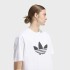 Remera Adidas Adicolor Trefoil Blanco