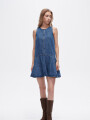 Vestido Suama Azul Medio