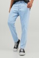 Jeans Cropped Fit "frank" Blue Denim