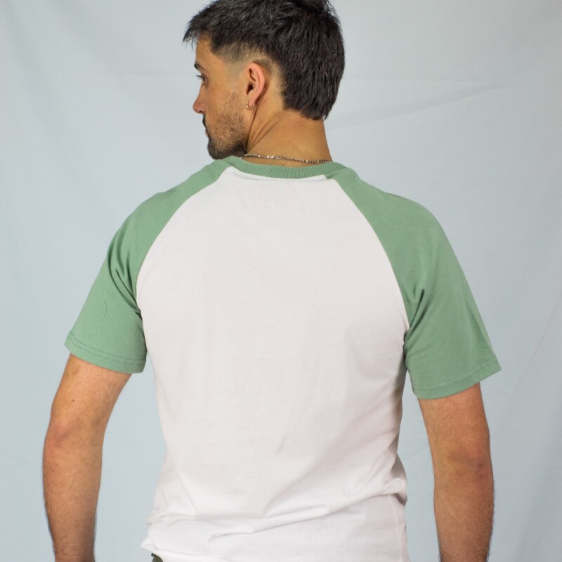 Remera Combinada Summer Green