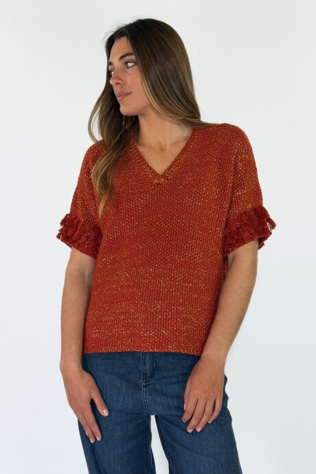 TOP ALAMANDA Terracota