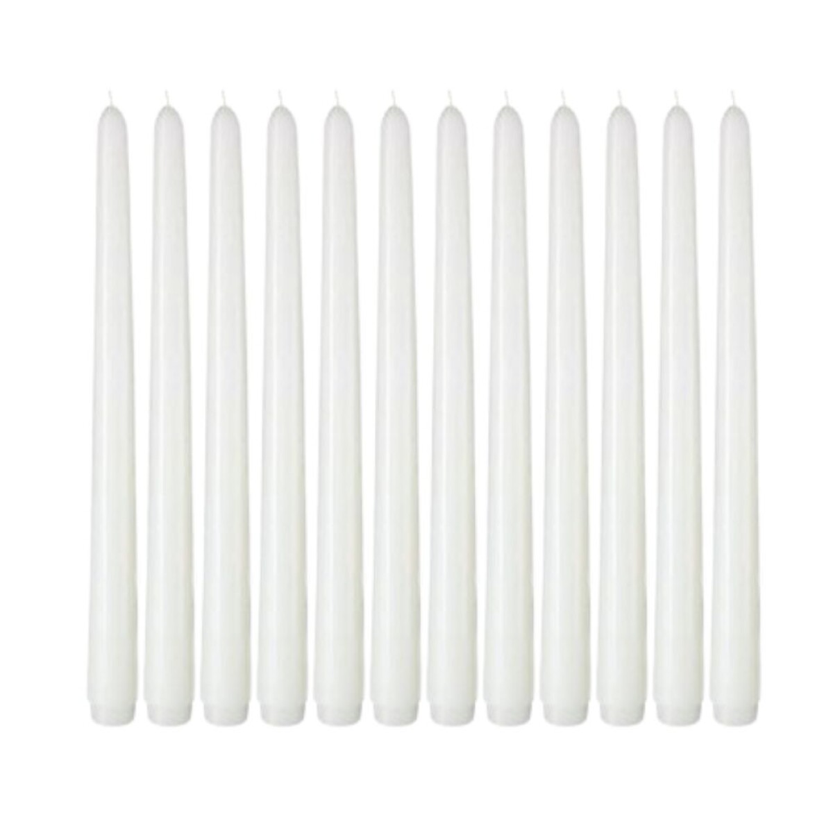 VELAS CONICAS X12 - Marfil 