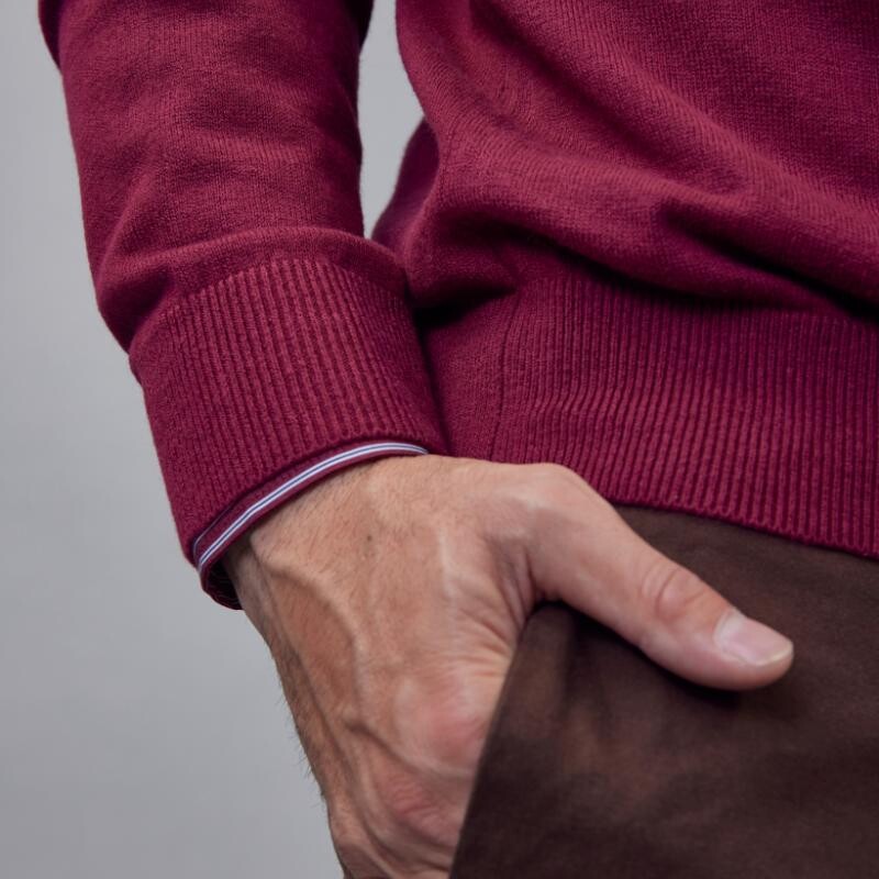 SWEATER BORDO