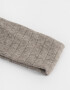 Vinchas Textiles Tejida Vincha Textil Texturada - Marron Beige
