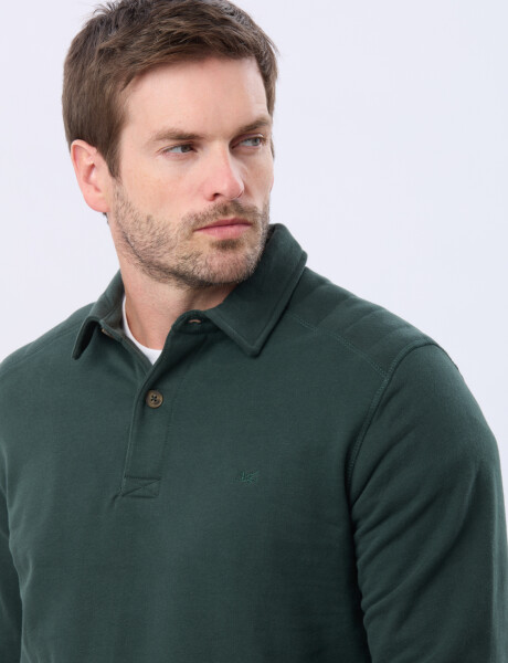 BUZO POLO DE FELPA Verde