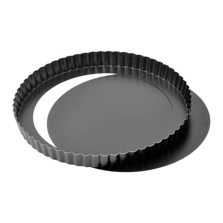 Tartera Desmontable Antiadherente Asadera Redonda Ø26x3Cm Gris