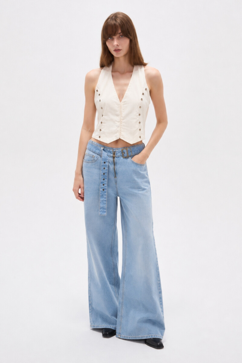 Pantalon Verza - Celeste 