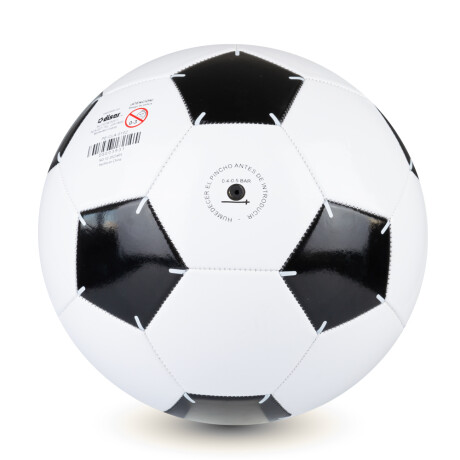Pelota Classic N°5 Diámetro 22Cm BLANCO-NEGRO