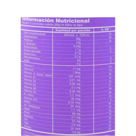 Mass 3000 1.2 kg SYLAB Sabor Chocolate