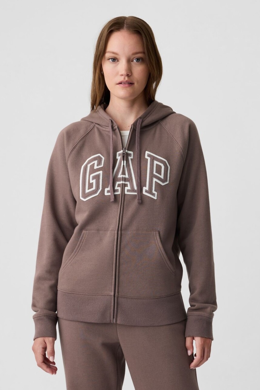 Canguro Con Cierre Logo Gap Mujer Wassel 240