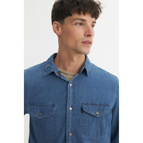 Camisa Mullen Blue