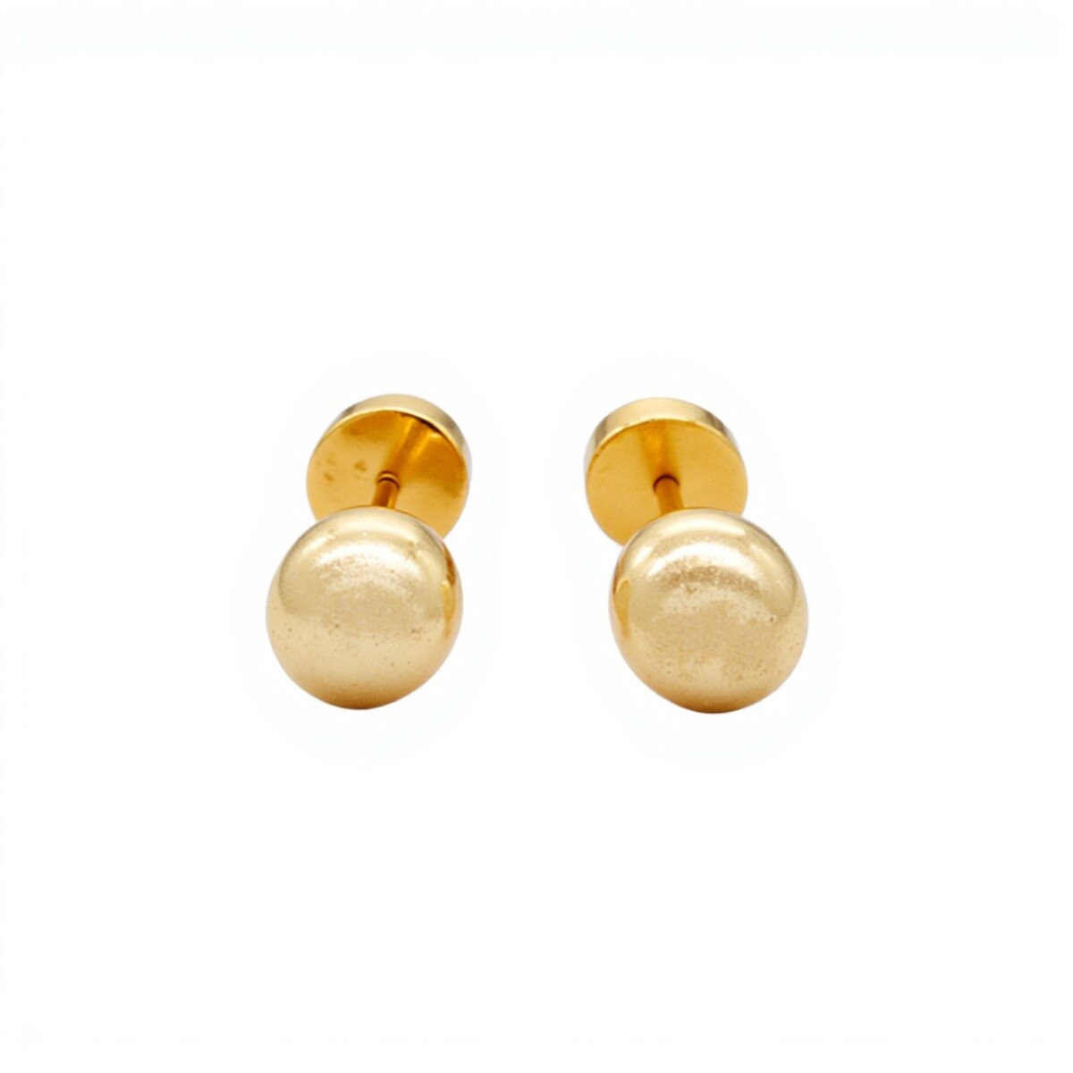 Abridores Bolitas-Oro Bajo-Sin Piedra-AB8016 - sinpiedra 