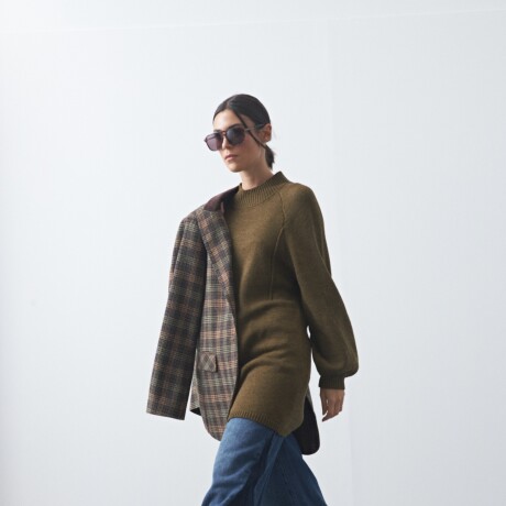 VESTIDO TRIXIE Verde Musgo