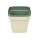 Set x3 Maceta cuadrada 1,9 lts ARENA