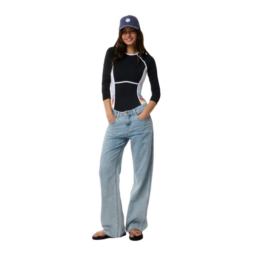 Lycra Rip Curl Swell Revival - Negro Lycra Rip Curl Swell Revival - Negro