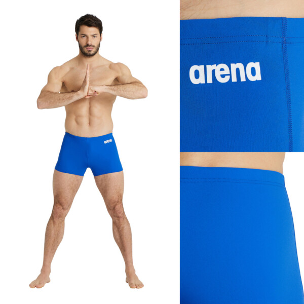 Malla De Natación Entrenamiento Para Hombre Arena Men's Team Swim Short Solid Azul