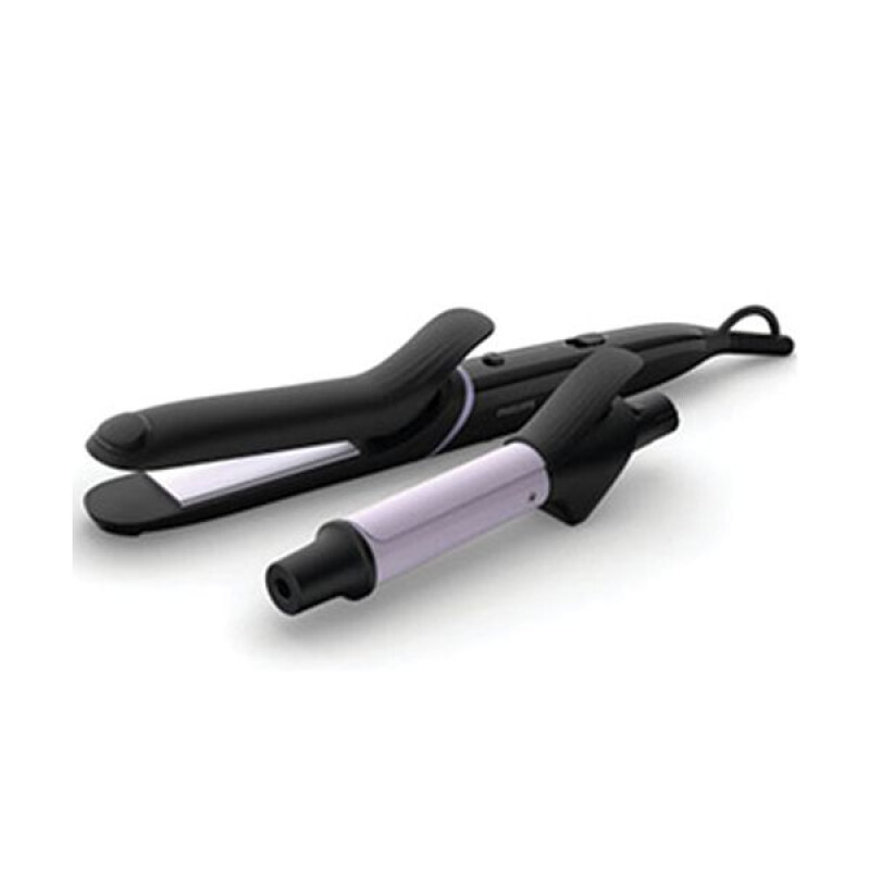 Set Planchita + Ondulador Philips Bhh811/00 5 Accesorios Set Planchita + Ondulador Philips Bhh811/00 5 Accesorios