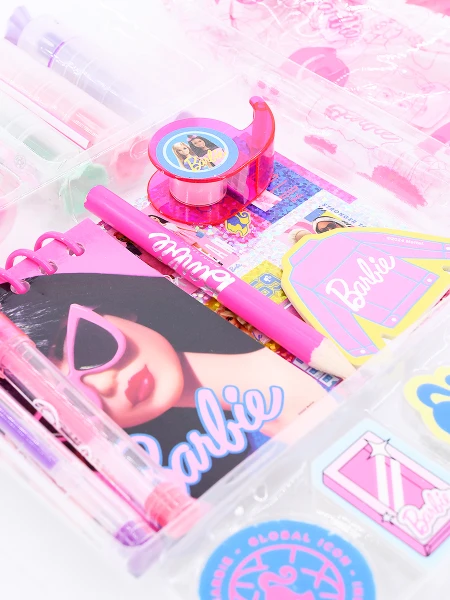 STATIORAY SET BARBIE MINIATURES ROSADO