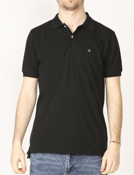 520602 REMERA PIQUÉ NAVIGATOR Negro