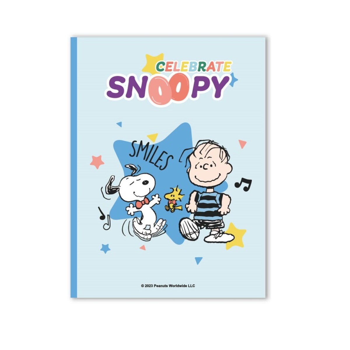 Cuaderno Snoopy - azul 