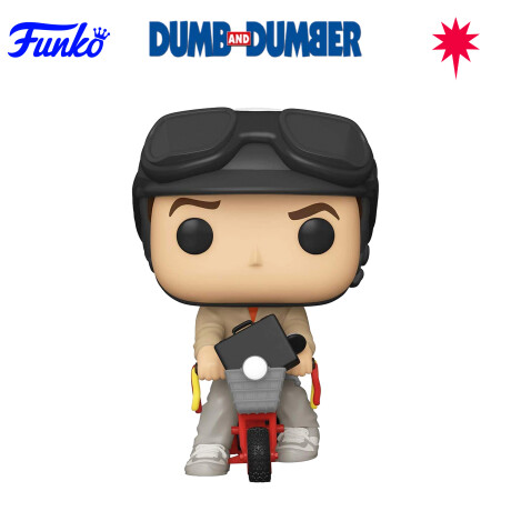 FUNKO POP! DUMB AND DUMBER LLOYD IN BICYCLE FUNKO POP! DUMB AND DUMBER LLOYD IN BICYCLE