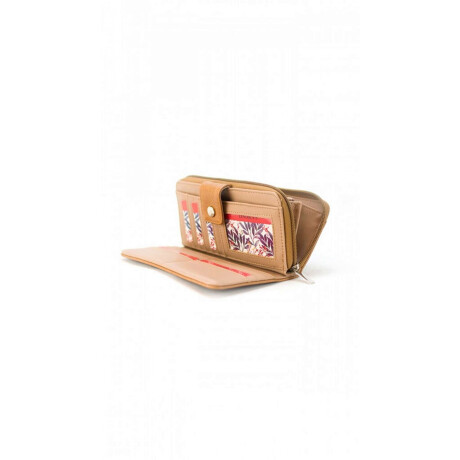 Billetera Begonia Mostaza