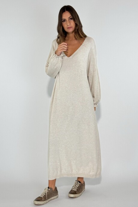 VESTIDO EVANS Crudo