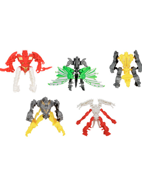 Set de 5 Robots Transform Dragon 5 en 1 Set de 5 Robots Transform Dragon 5 en 1