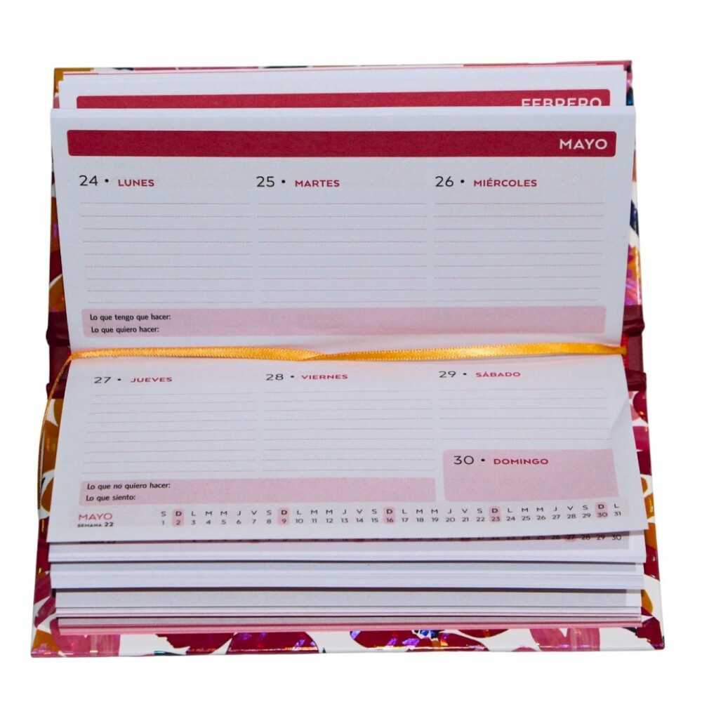 AGENDA POCKET 2027 ROSA AGENDA POCKET 2027 ROSA