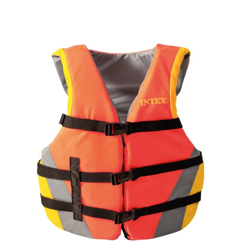 INTEX CHALECO SALVAVIDAS DE FLOTACION PARA ADULTOS 40-70 KILOS - 76-132 CMS Intex Chaleco Salvavidas De Flotacion Para Adultos 40-70 Kilos - 76-132 Cms