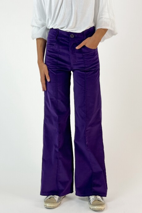 PANTALON FIORENZA Violeta
