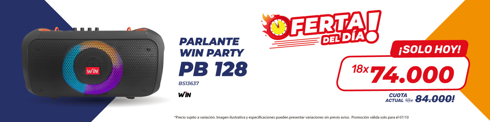 Oferta 1 del dia 07/10