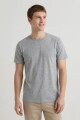 Remera cuello redondo ICONIC 150 GRIS