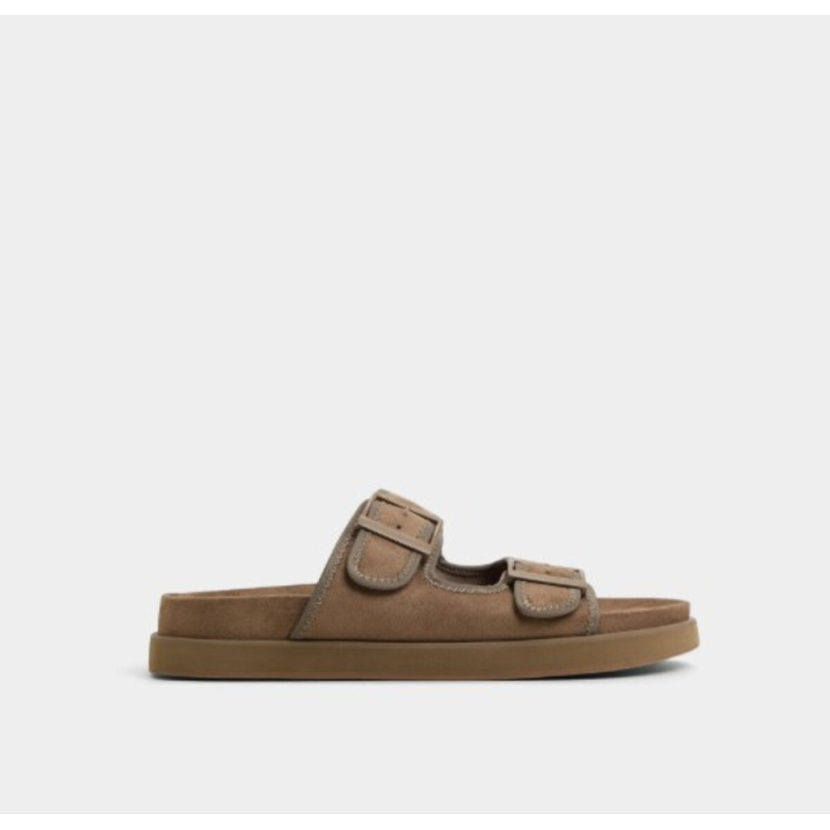 SUNNYSIDE DARK BROWN LEATHER - LIGHT BROWN 