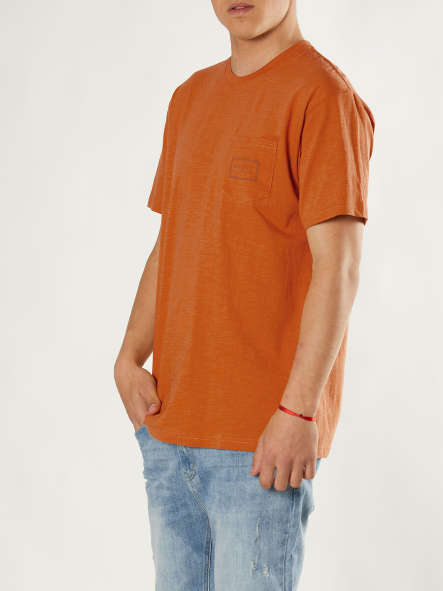 T-SHIRT AITOR RUSTY - Naranja 