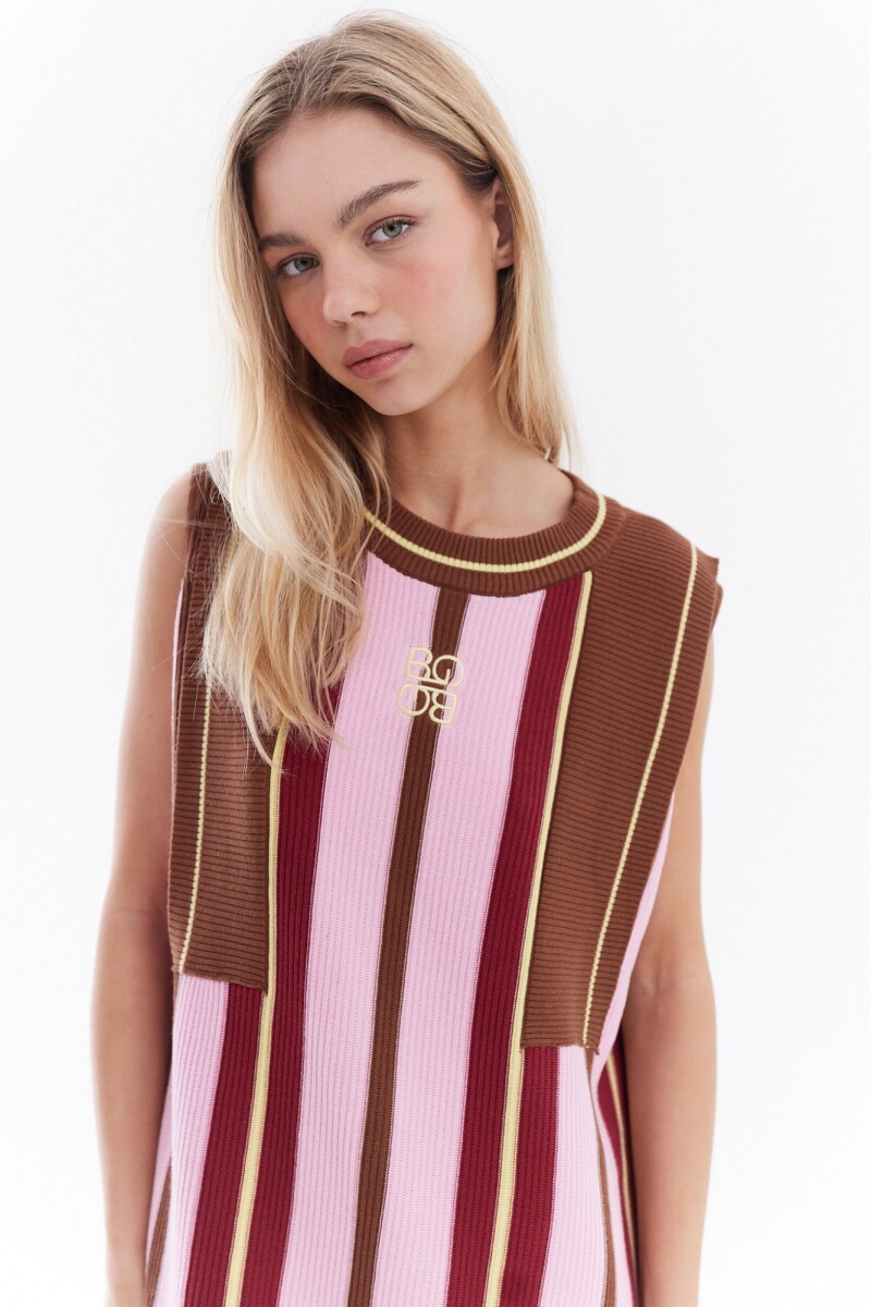 Vestido Sync Rosado