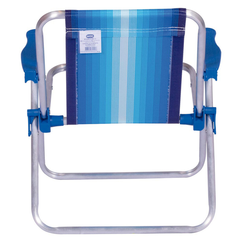 Silla Infantil Alta Aluminio AZUL