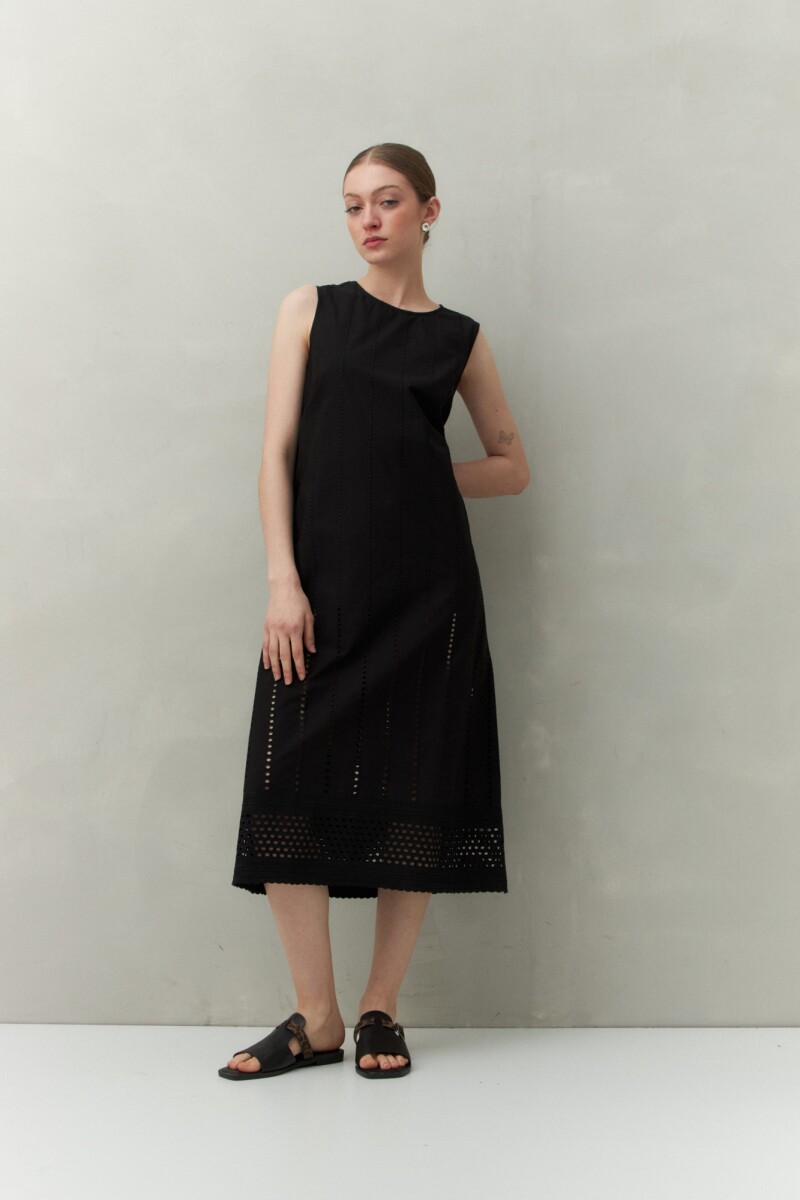 VESTIDO BALTO Negro