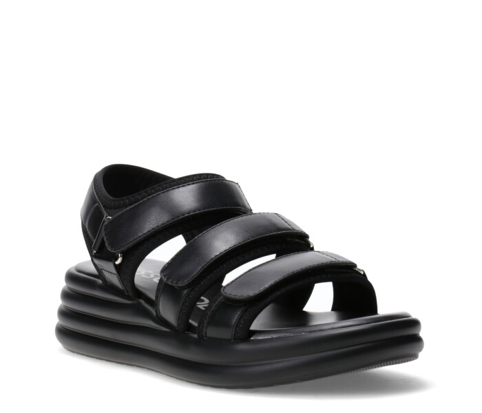 Sandalias de Mujer Miss Carol RHODES con tobillera y tiras Negro