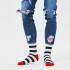 Happy Socks Medias - White Stripes Happy Socks Medias - White Stripes