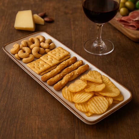 Bandeja Rectangular Llana Artisan 36x13 cm Porcelana Bandeja Rectangular Llana Artisan 36x13 cm Porcelana