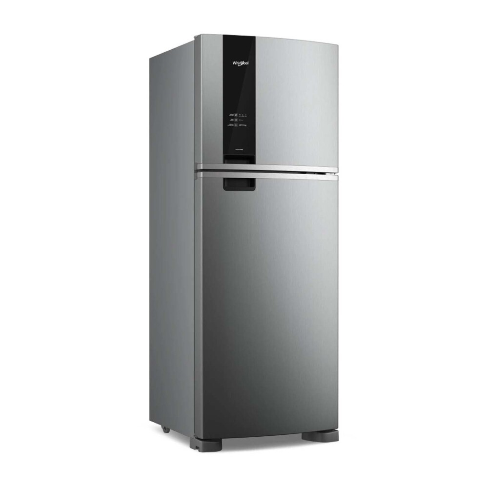 HELADERA TOP MOUNT FRIO SECO FRIO-SECO GRIS WHIRLPOOL XPERT INVERTER WRM56CKDIM