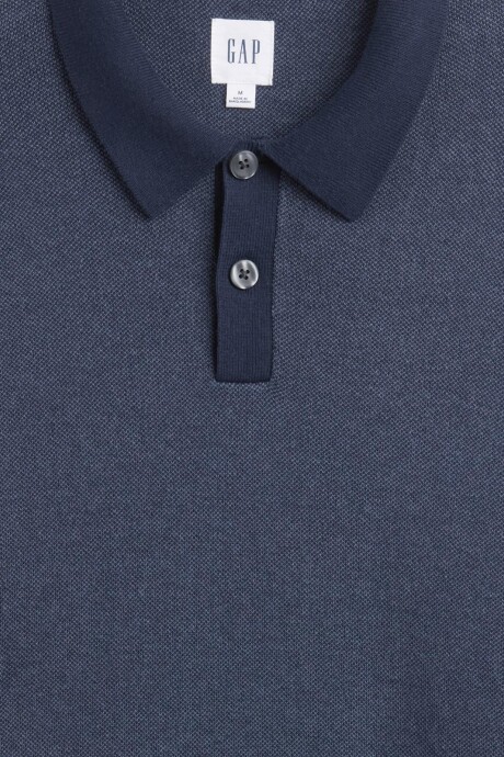 Buzo Tipo Polo Hombre Tapestry Navy