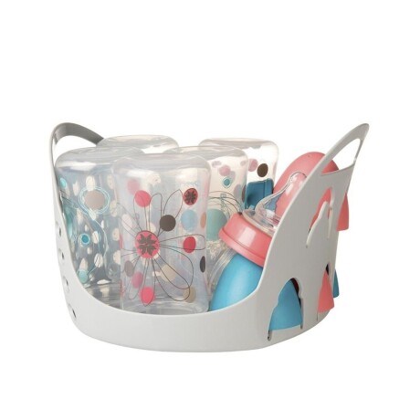 Recipiente esterilizador para mamaderas Badabulle apto para microondas 3 en 1 Recipiente esterilizador para mamaderas Badabulle apto para microondas 3 en 1