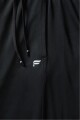 Pantalón Cloud Jersey Wide Leg Pant Mujer Black