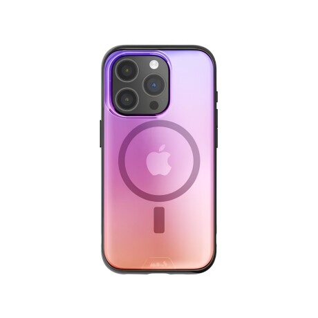 Protector Case MOUS Case Clarity para iPhone 15 Pro Iridescent