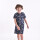 PIJAMA PETER REMERA + SHORT ESTAMPADO 1