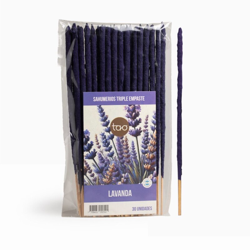 INCIENSO TAO TRIPLE EMPASTE SAGRADA MADRE X30 - PACK X2 Lavanda