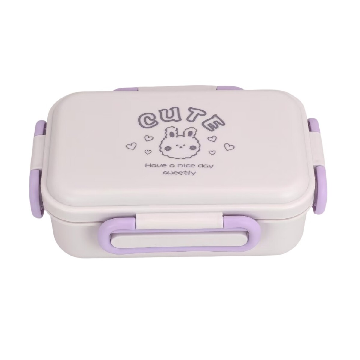 Bento box cartoon - rosa 